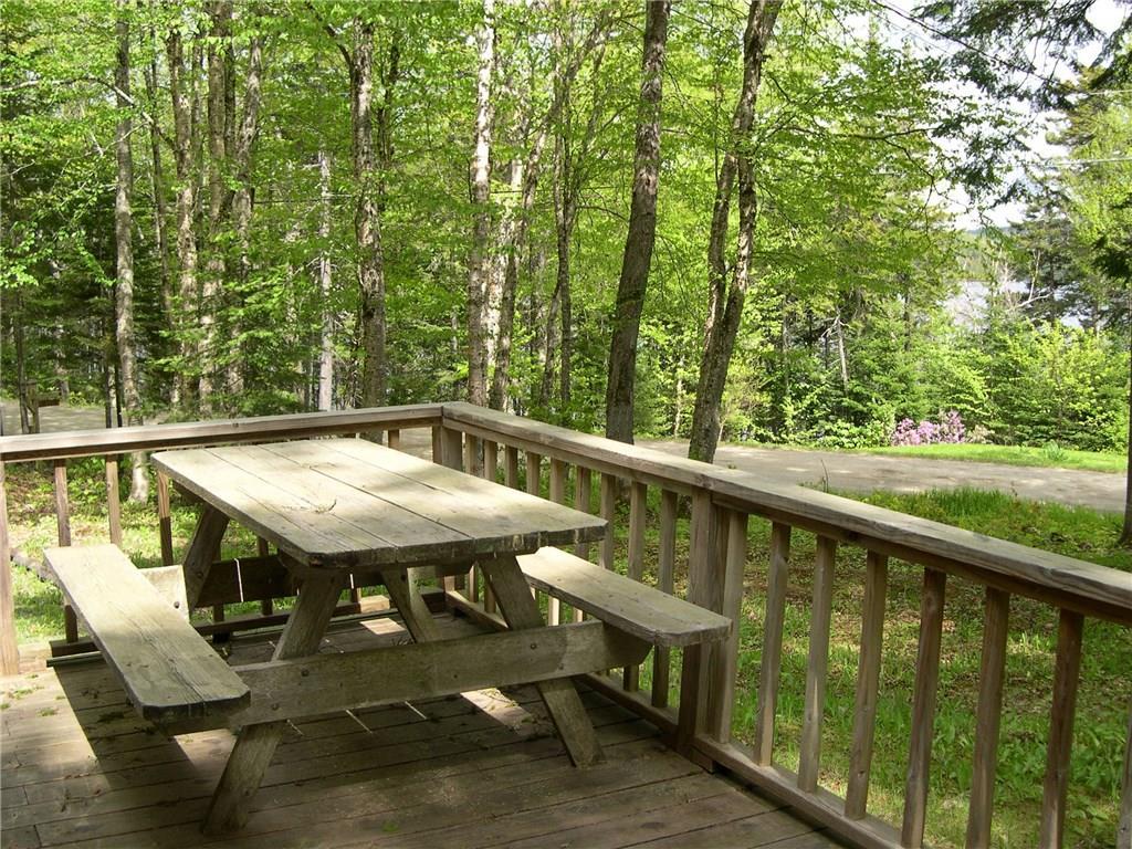 191 Edelheid Road Sandy River Plt, ME 04970 - Photo 22 of 27 deck and view