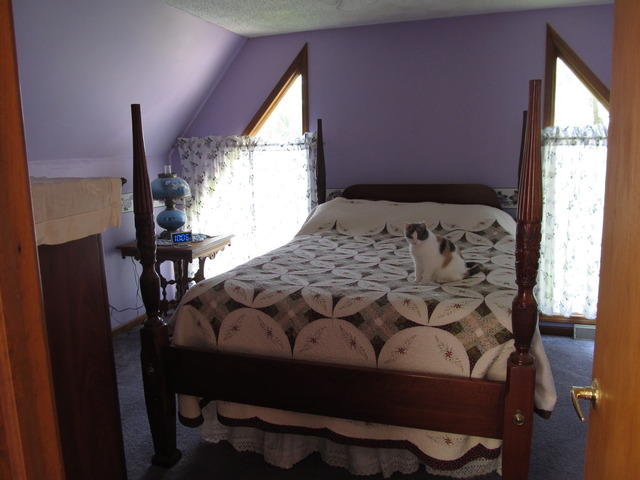 83 North 43rd Road Mendota, IL 61342 - Photo 14 of 25 a bedroom with a bed mirror and window