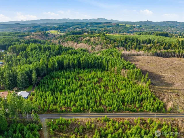 a view of lake with mountain