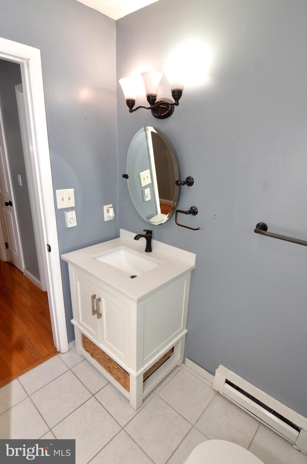 116 Turnbridge Drive Lancaster, PA 17603 - Photo 23 of 41 a bathroom with a sink a light fixture and a mirror