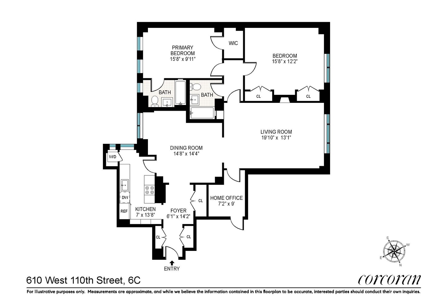 610 West 110th Street, Unit 6C Manhattan, NY 10025 - Photo 7 of 7