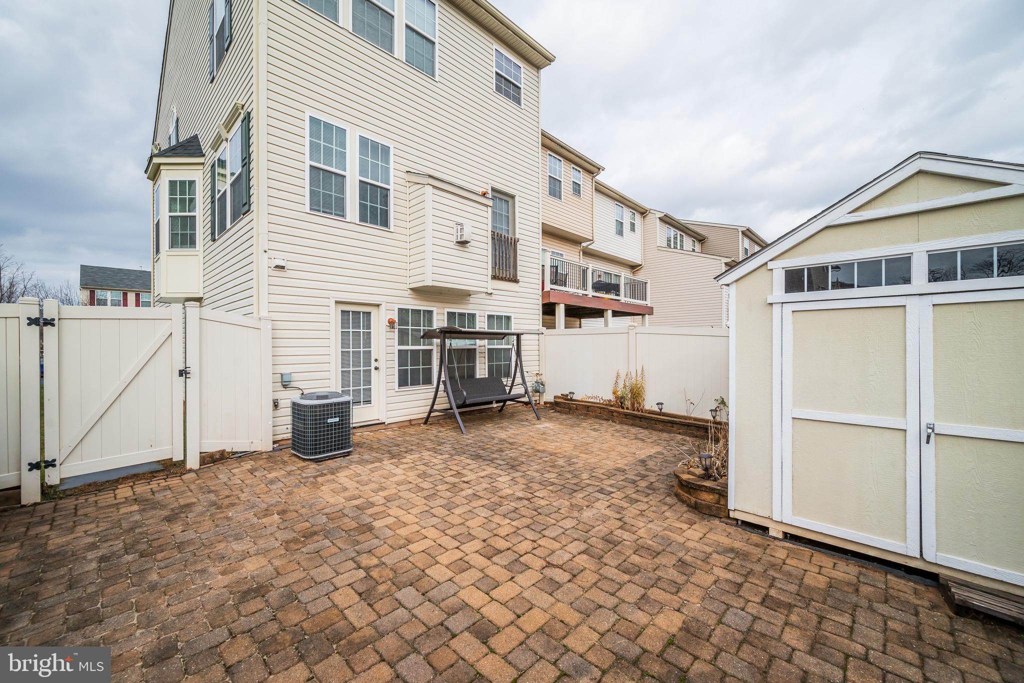 2020 Spring Run Circle Frederick, MD 21702 - Photo 62 of 68 Fully Fenced Patio with Large Shed