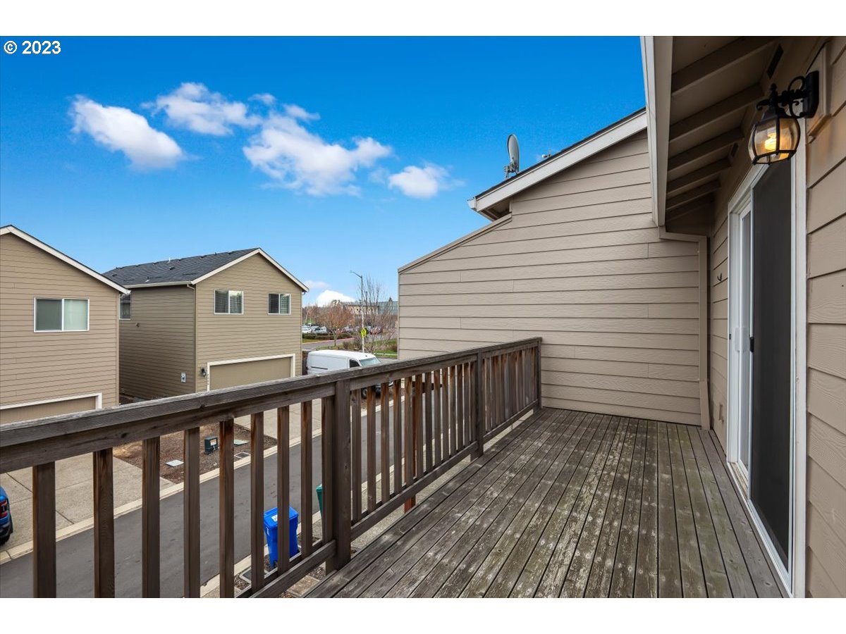 2375 Southeast 16th Street Gresham, OR 97080 - Photo 23 of 28 a view of balcony with wooden floor