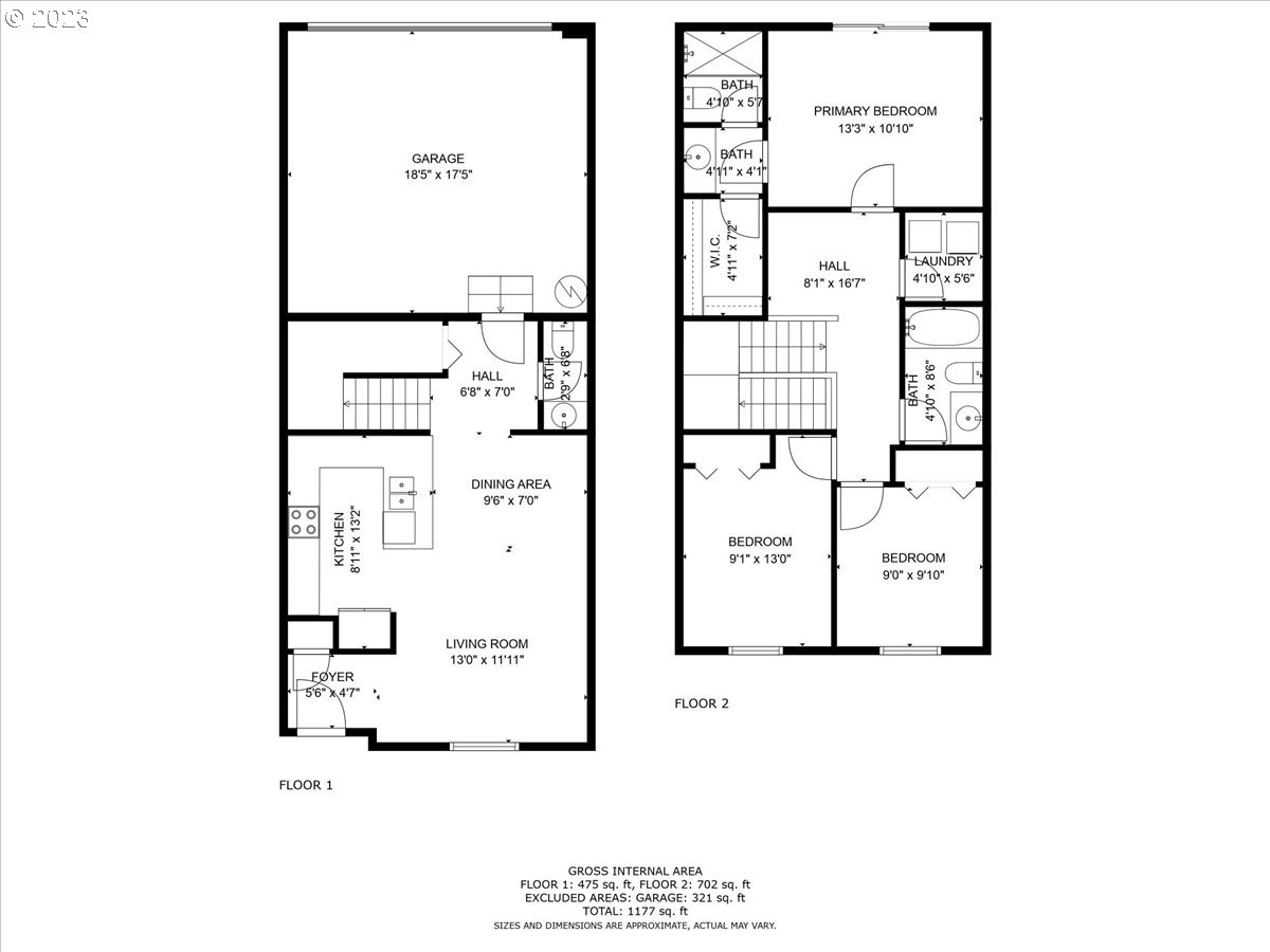 2375 Southeast 16th Street Gresham, OR 97080 - Photo 26 of 28 a picture of a floor plan