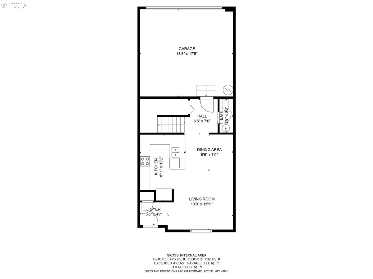 2375 Southeast 16th Street Gresham, OR 97080 - Photo 28 of 28 a picture of a bench in front of a wall