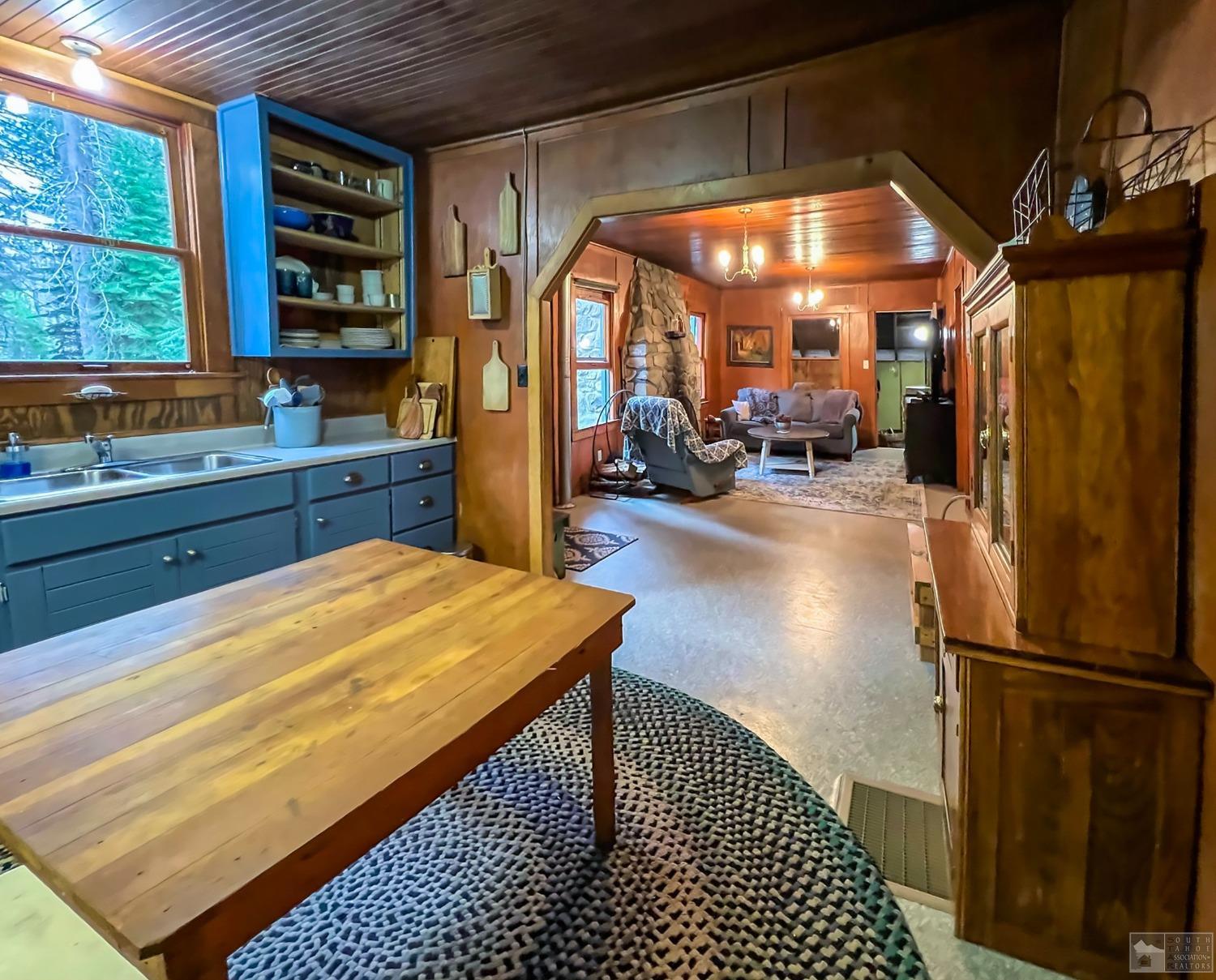 127 46 Milestone South Lake Tahoe, CA 95721 - Photo 10 of 22 a kitchen with a refrigerator and a sink