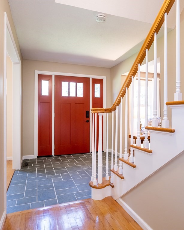 19 Pebble Ridge Road Amherst, MA 01002 - Photo 9 of 42 a view of an entryway with wooden floor