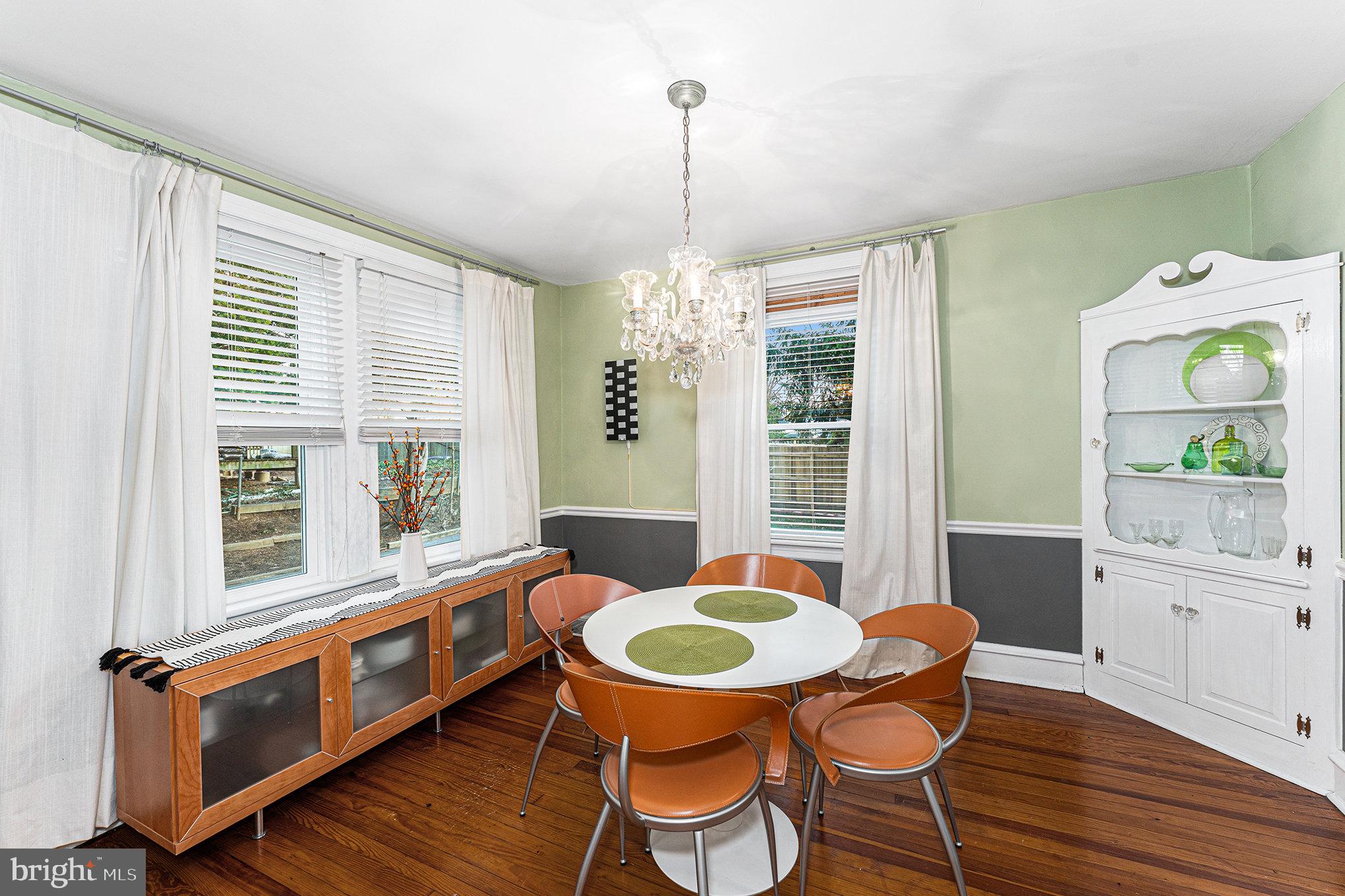 14 Springfield Avenue Flourtown, PA 19031 - Photo 12 of 34 a view of a dining room with furniture window and wooden floor