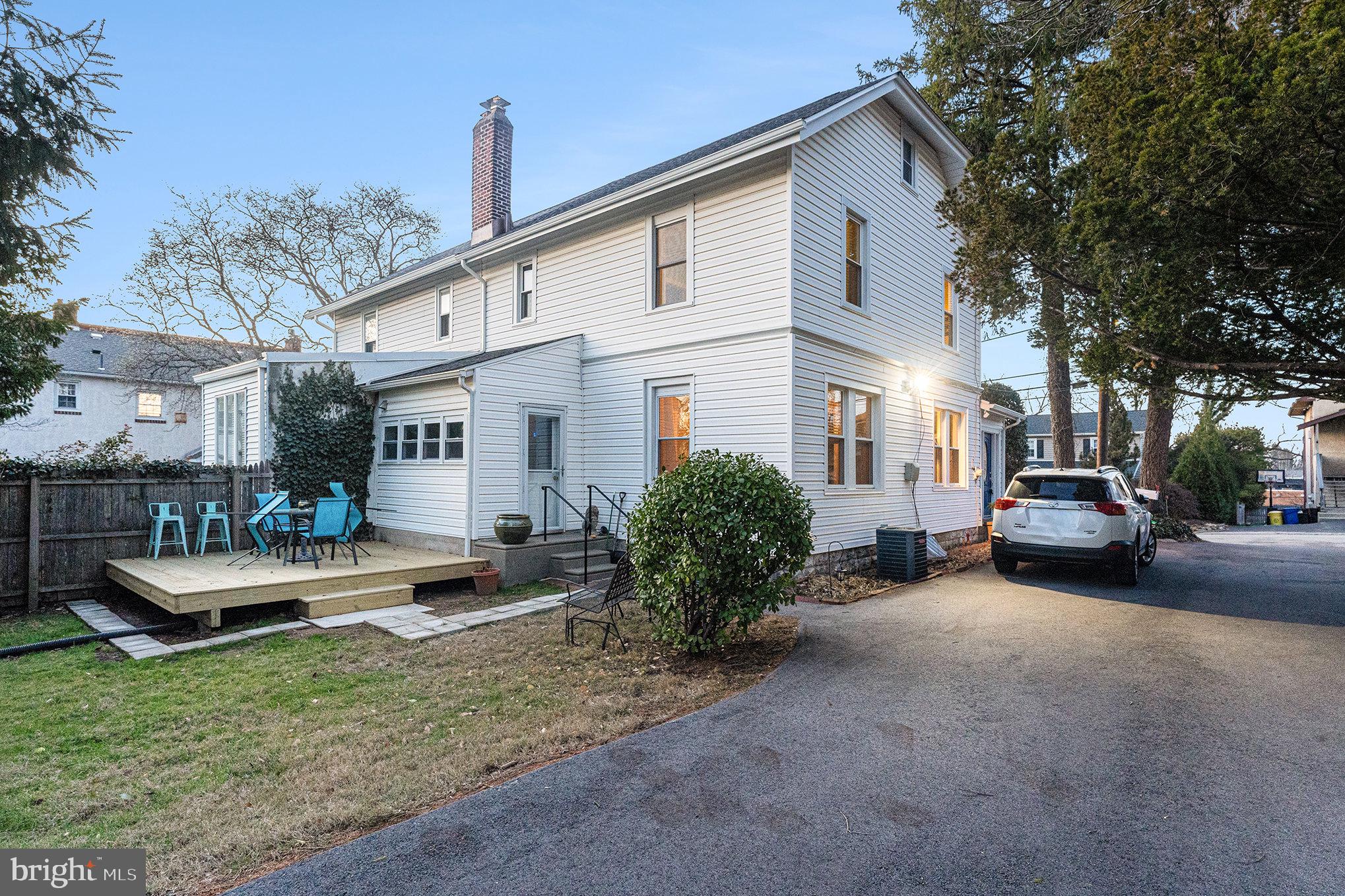 14 Springfield Avenue Flourtown, PA 19031 - Photo 30 of 34 a view of a house with backyard and sitting area
