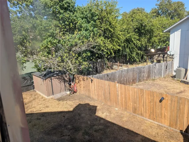 a view of storage and utility room