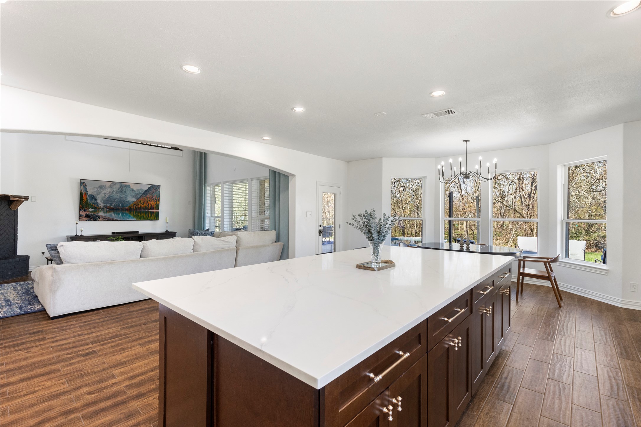 36345 Lady J Circle Wallis, TX 77485 - Photo 16 of 50 a large white kitchen with a large window