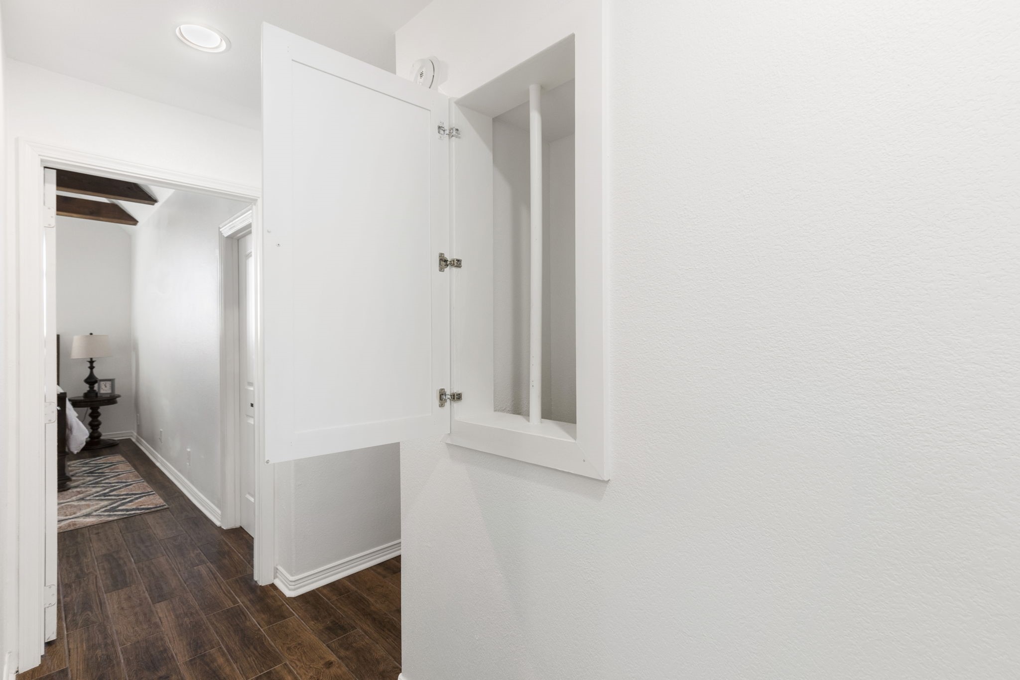 36345 Lady J Circle Wallis, TX 77485 - Photo 33 of 50 a view of a hallway with wooden floor