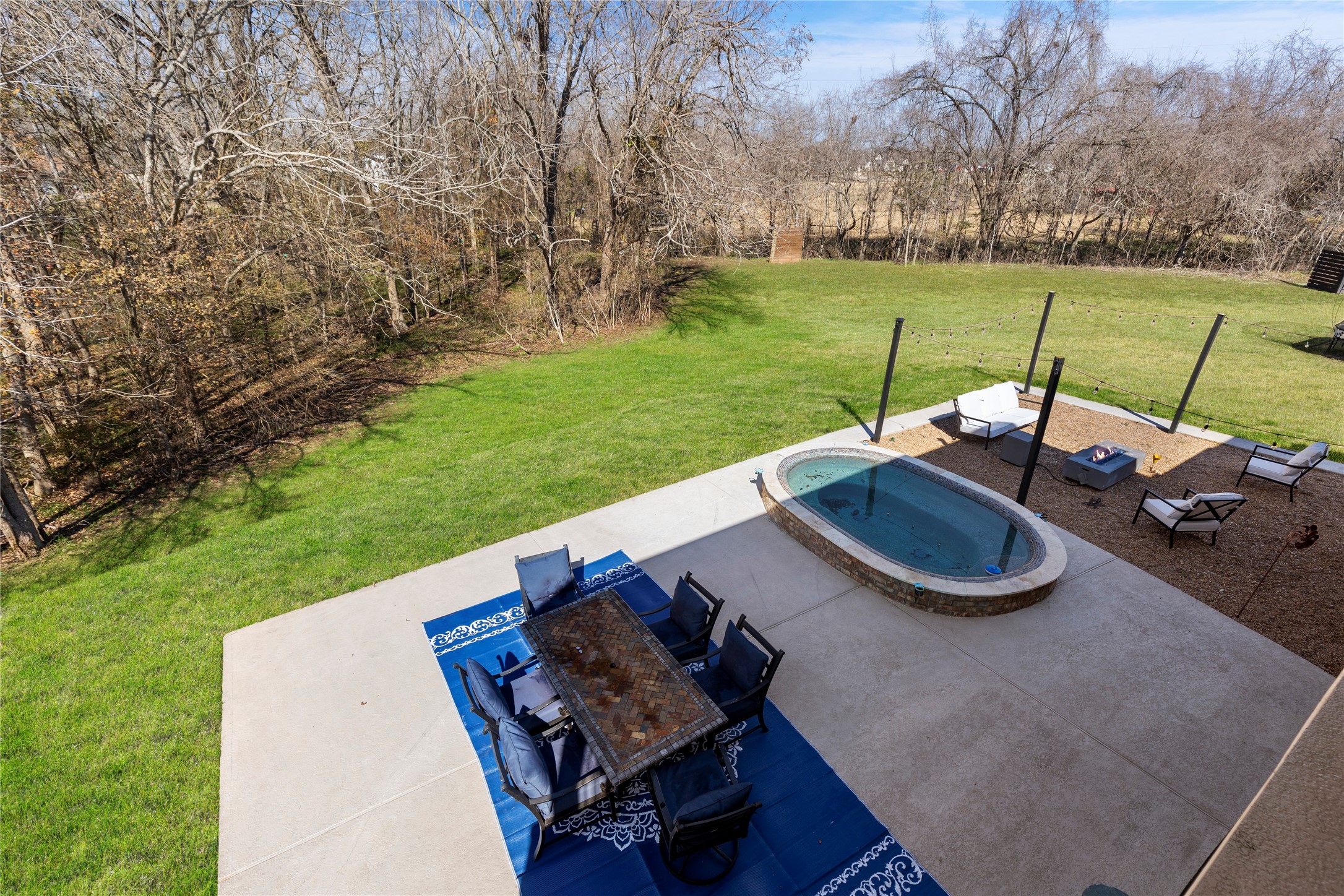 36345 Lady J Circle Wallis, TX 77485 - Photo 41 of 50 a view of a backyard with sitting area