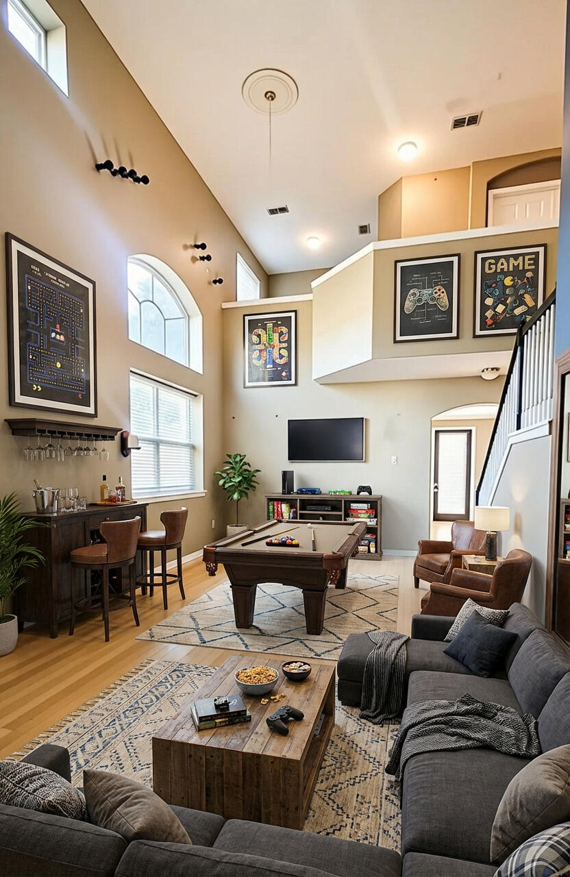 898 Solimar Way Mary Esther, FL 32569 - Photo 4 of 35 a living room with furniture wooden floor and a flat screen tv