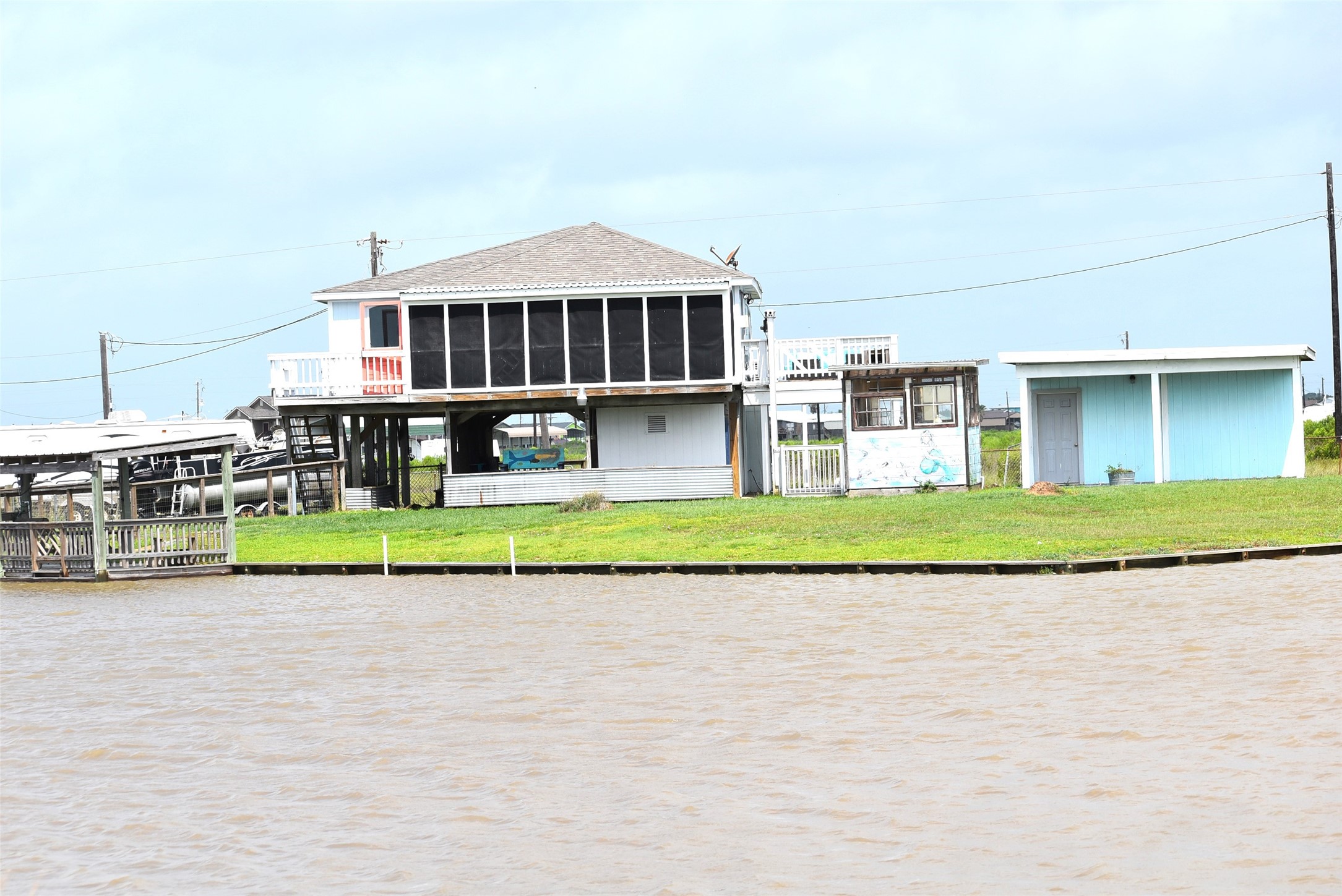 11 Chimaera Street Sargent, TX 77414 - Photo 6 of 43 2 Huge lots on the corner of two canals where the fishing & crabbing is great!