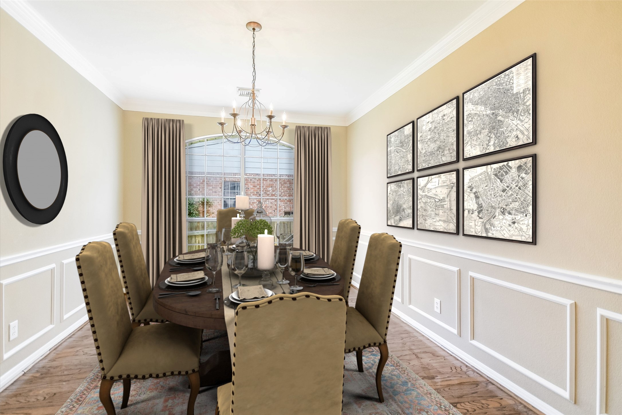 12935 Brigham Drive Austin, TX 78732 - Photo 13 of 35 Virtually Staged - Formal Dining Room