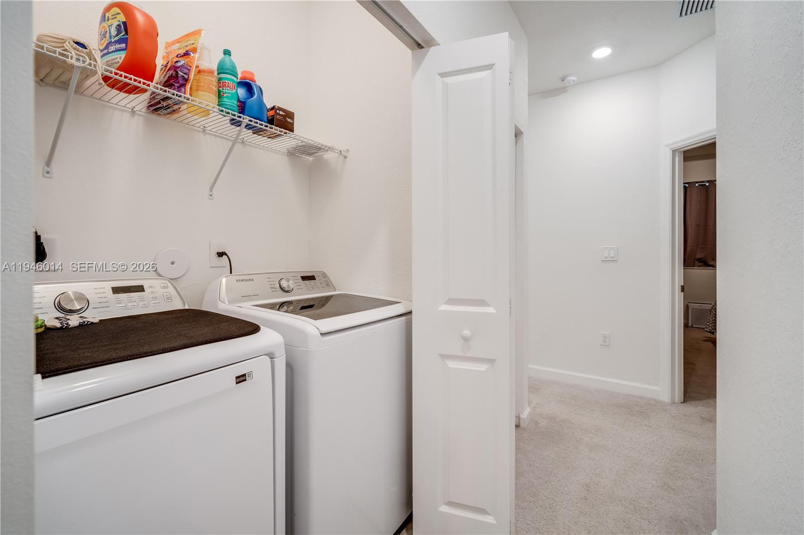 28574 Southwest 134th Court, Unit 28574 Homestead, FL 33033 - Photo 20 of 29 a utility room with dryer and washer