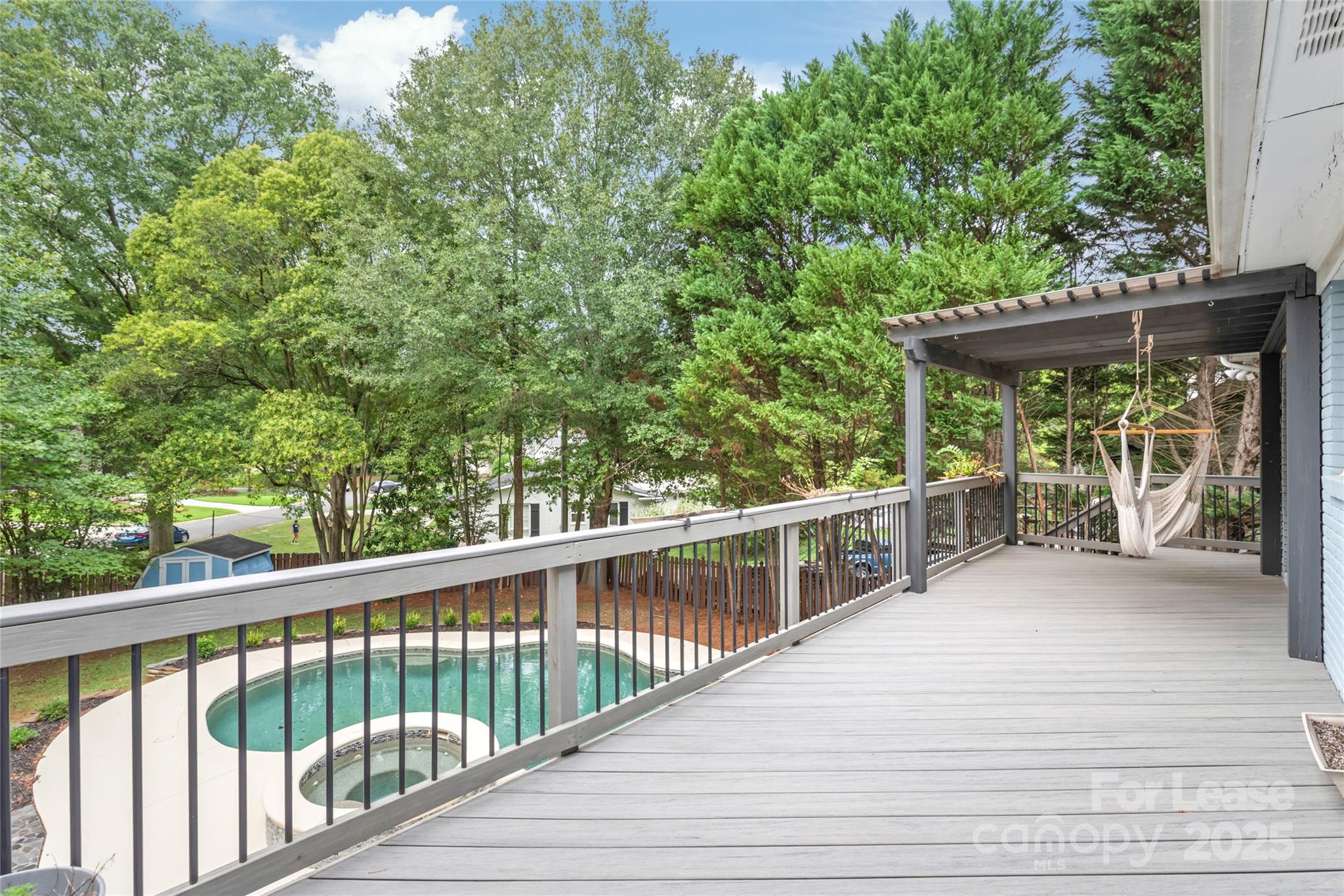 3726 Providence Road Charlotte, NC 28211 - Photo 32 of 45 a view of a roof deck