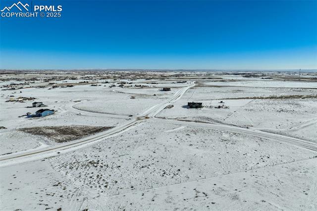 2940 Hoofprint Road Peyton, CO 80831 - Photo 16 of 20 View of snowy aerial view