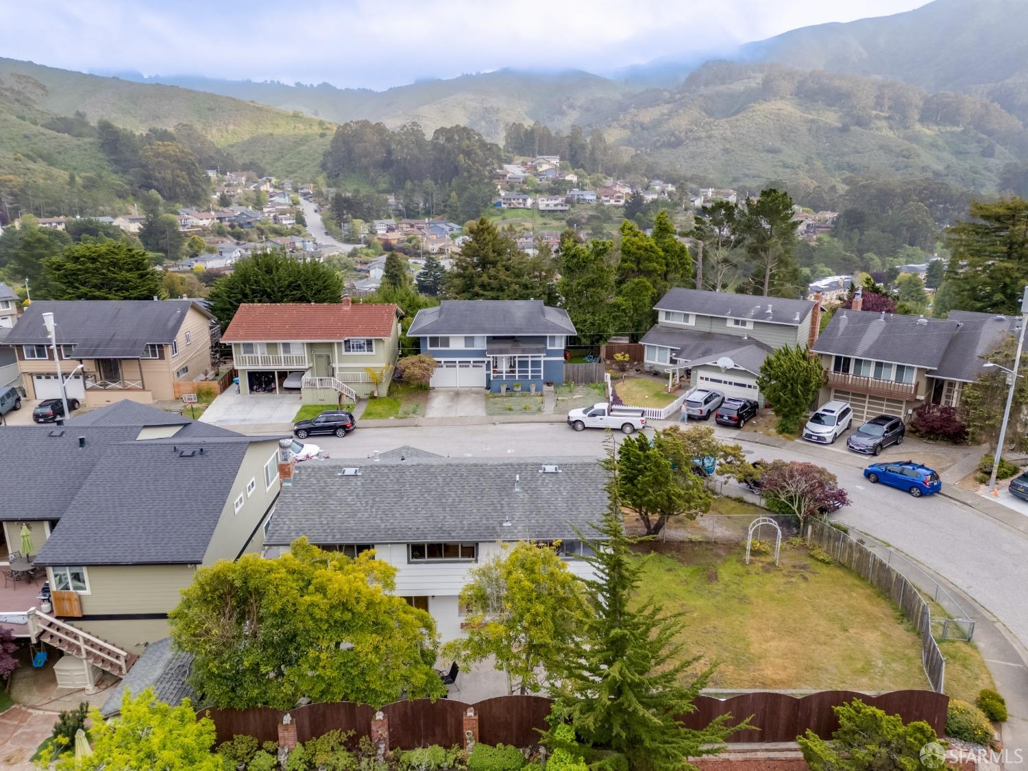 20 Point Reyes Way Pacifica, CA 94044 - Photo 59 of 78 an aerial view of residential houses with outdoor space