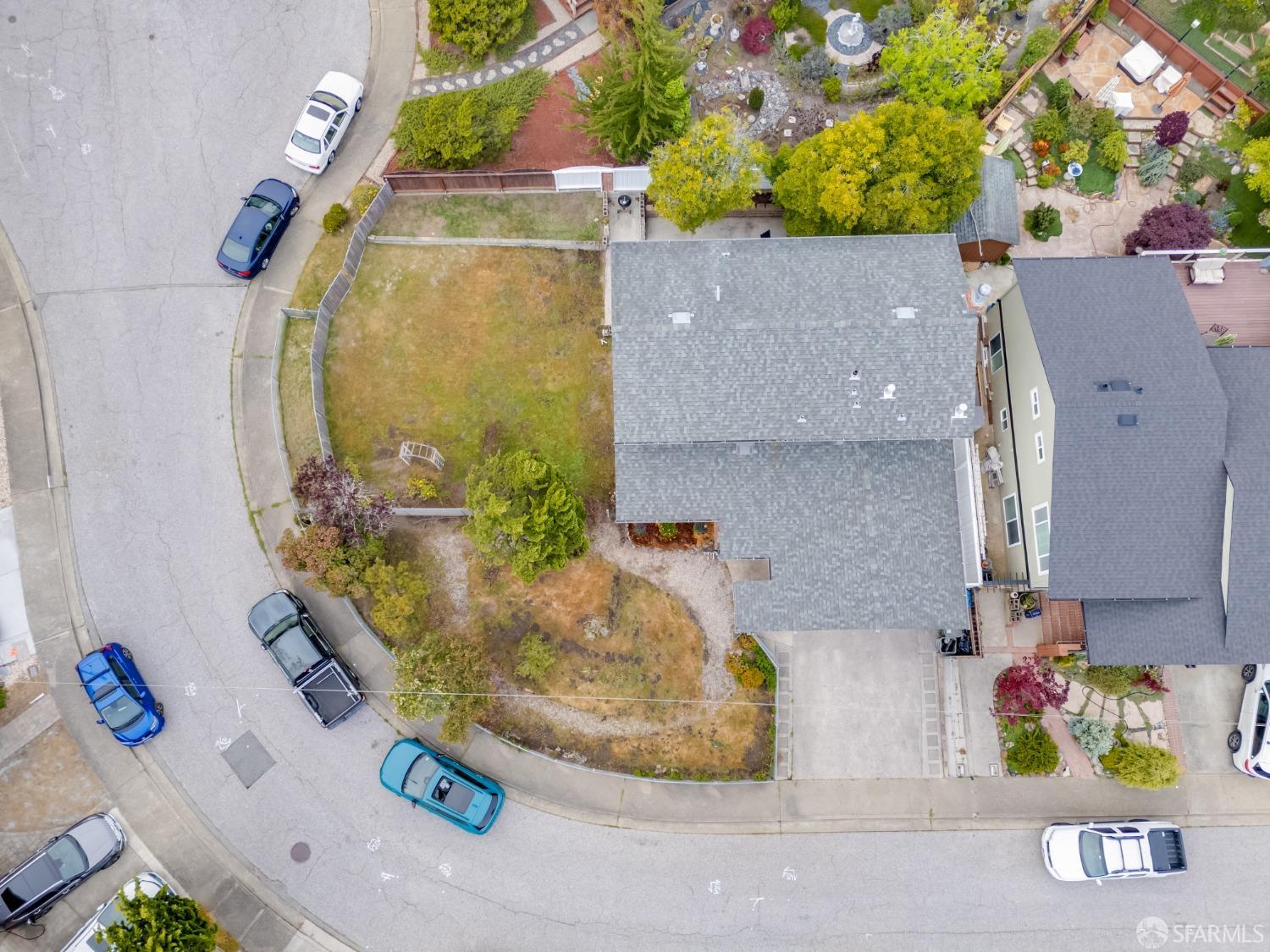 20 Point Reyes Way Pacifica, CA 94044 - Photo 66 of 78 an aerial view of a house with a swimming pool
