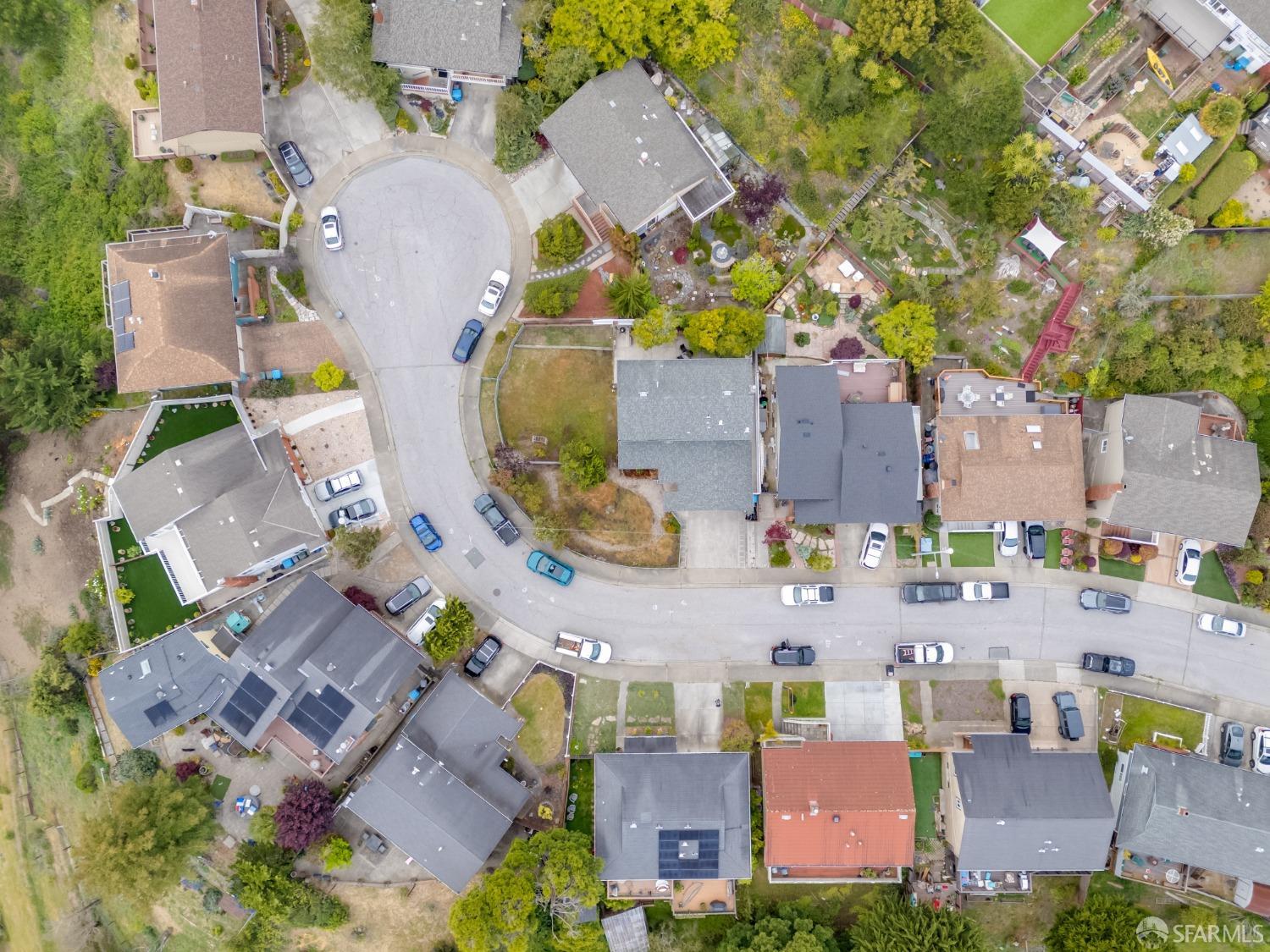 20 Point Reyes Way Pacifica, CA 94044 - Photo 68 of 78 an aerial view of multiple houses with yard