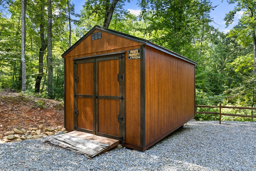 89 Whispering Hawk Trail Morganton, GA 30560 - Photo 31 of 33 a backyard of a house with lots of green space