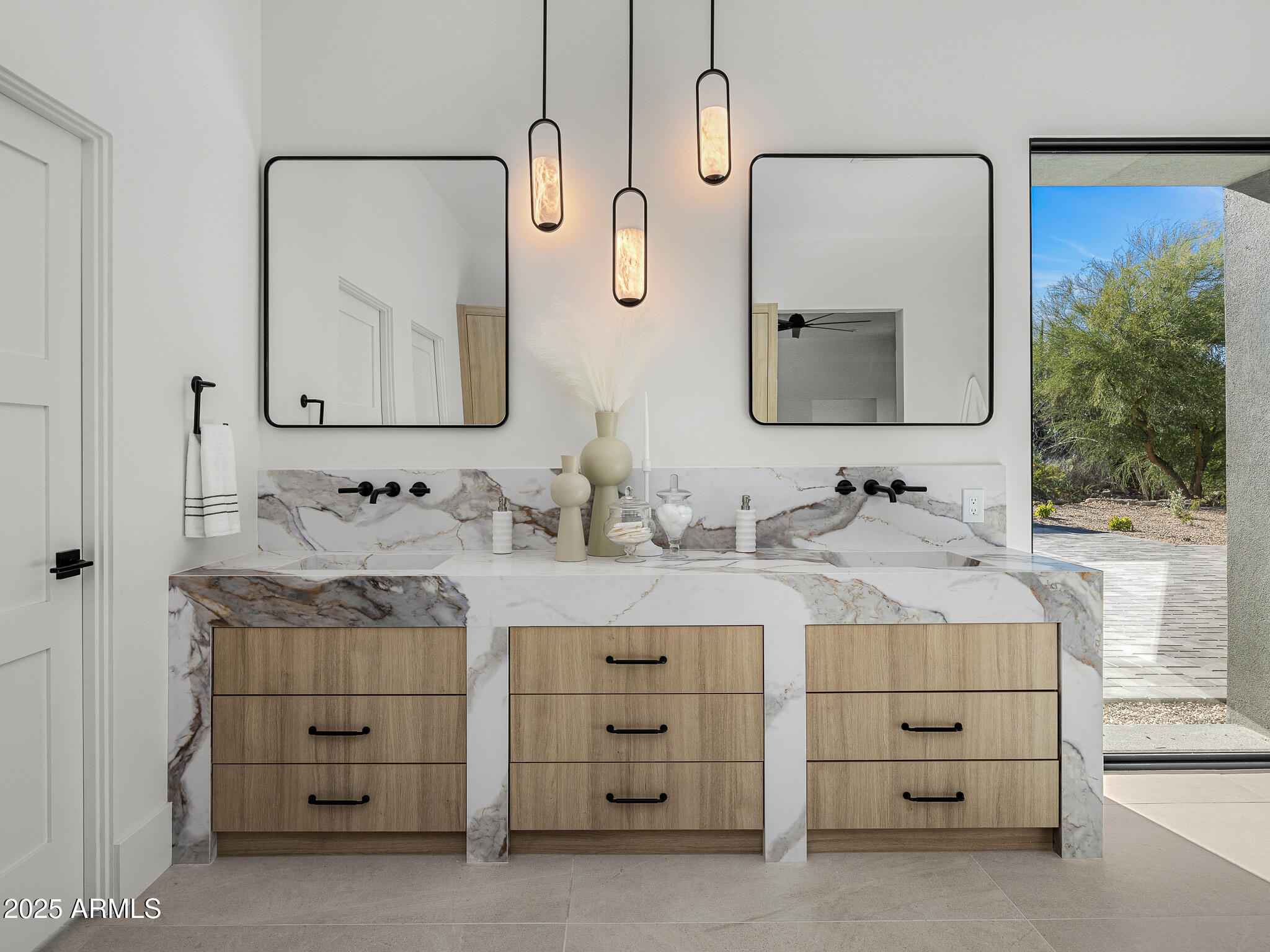 5355 East Desert Vista Road Paradise Valley, AZ 85253 - Photo 20 of 47 primary bath double vanity