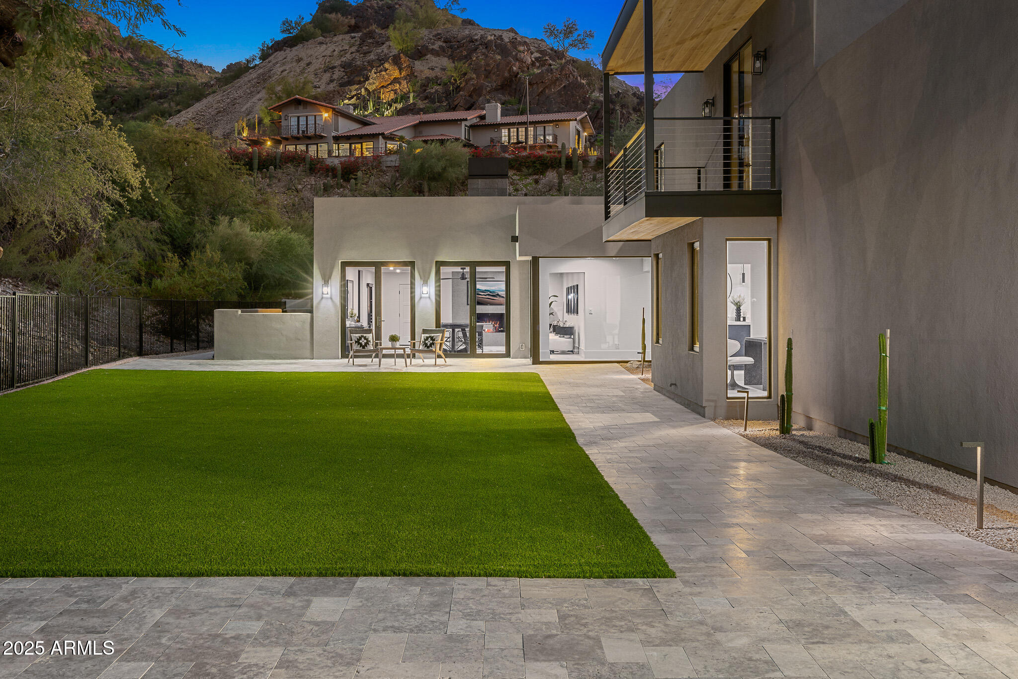 5355 East Desert Vista Road Paradise Valley, AZ 85253 - Photo 35 of 47 backyard courtyard lounge