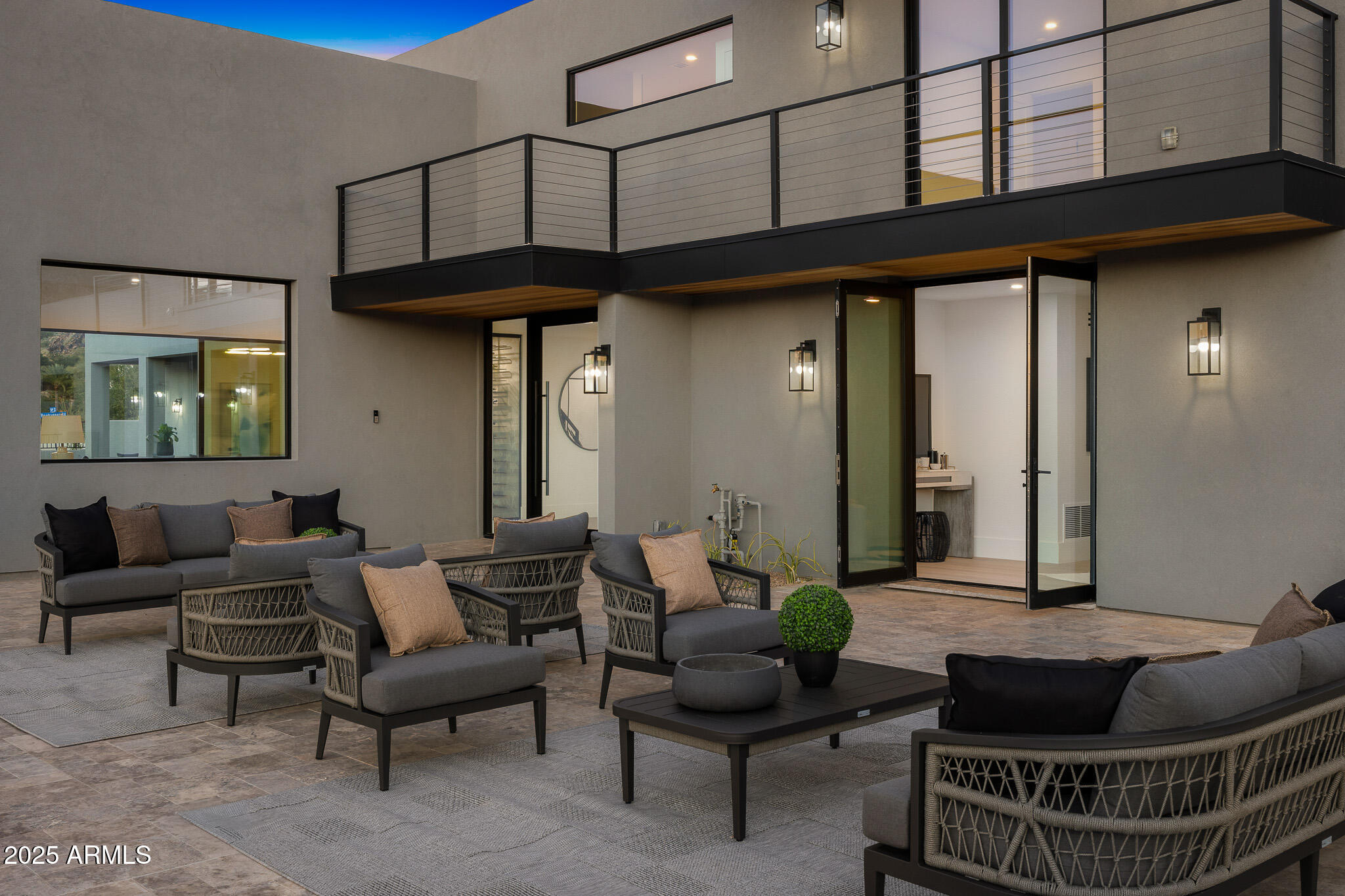 5355 East Desert Vista Road Paradise Valley, AZ 85253 - Photo 37 of 47 front courtyard lounge