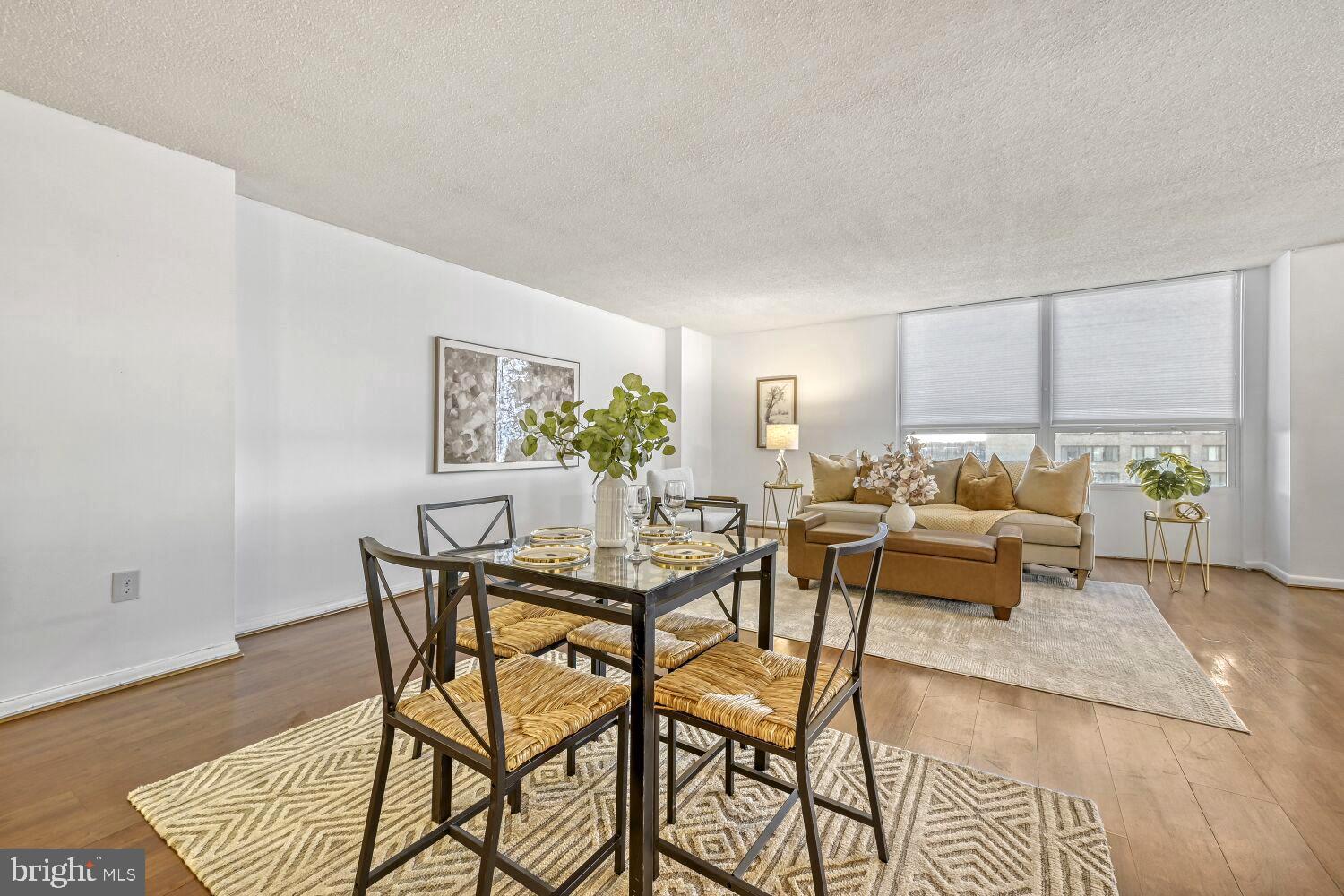 205 East Joppa Road, Unit 808 Towson, MD 21286 - Photo 13 of 36 Dining room/living room area perfect for parties