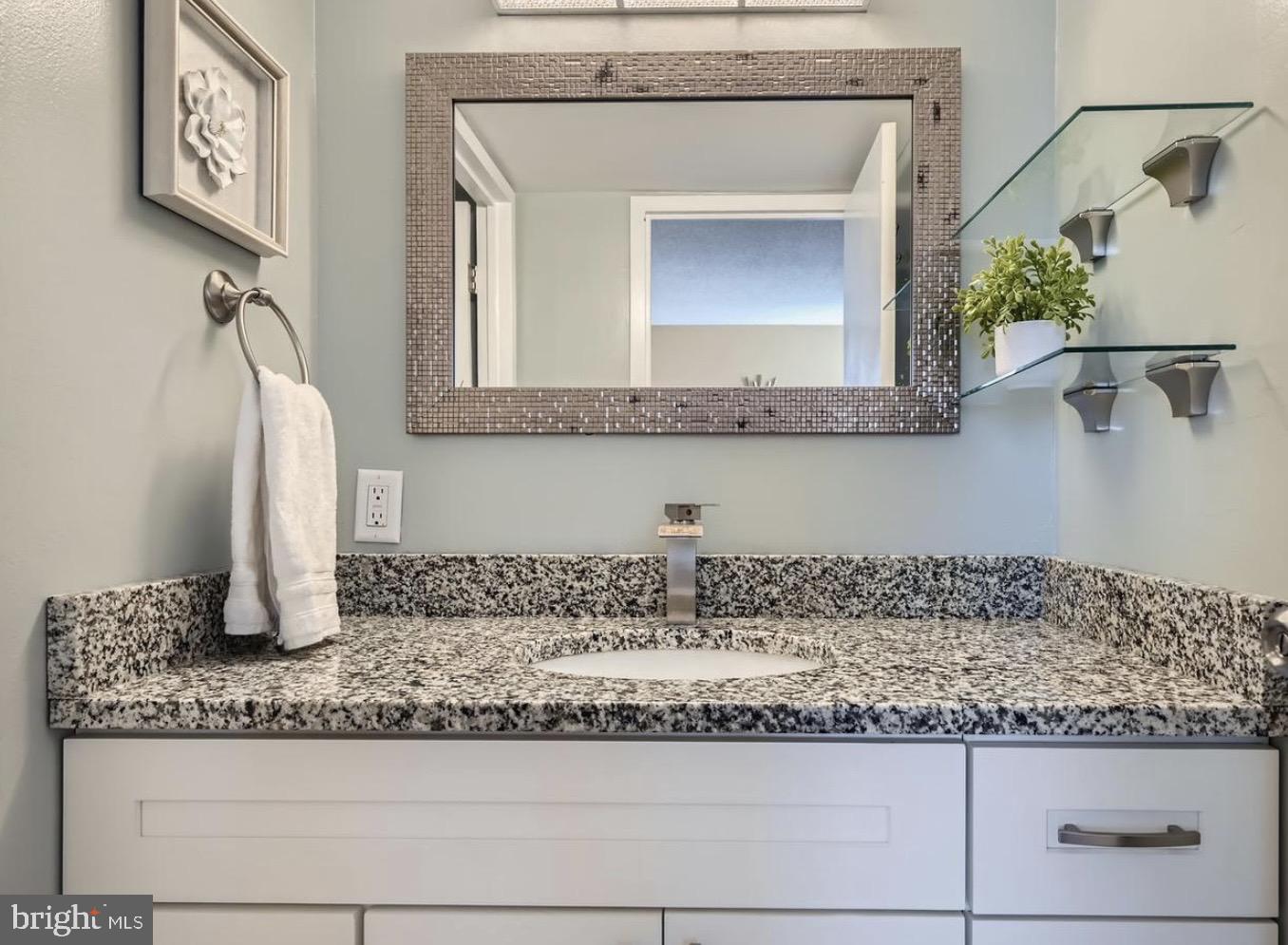 205 East Joppa Road, Unit 808 Towson, MD 21286 - Photo 22 of 37 Primary luxury bathroom refreshed with high vanity