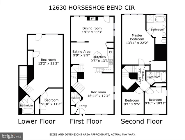 $579,900 | 12630 Horseshoe Bend Circle, Clarksburg, MD 20871