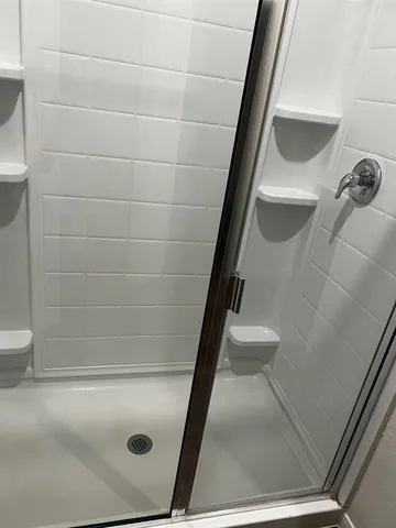 a bathroom with a sink