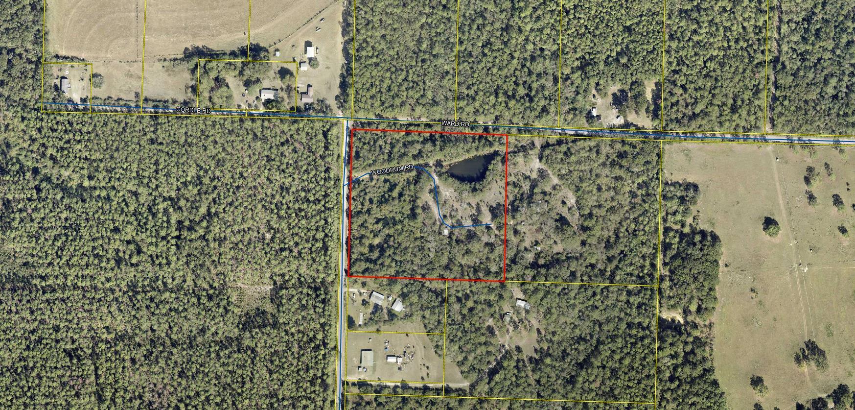 116 Woodrum Road DeFuniak Springs, FL 32433 - Photo 3 of 4 116 Woodrum aerial