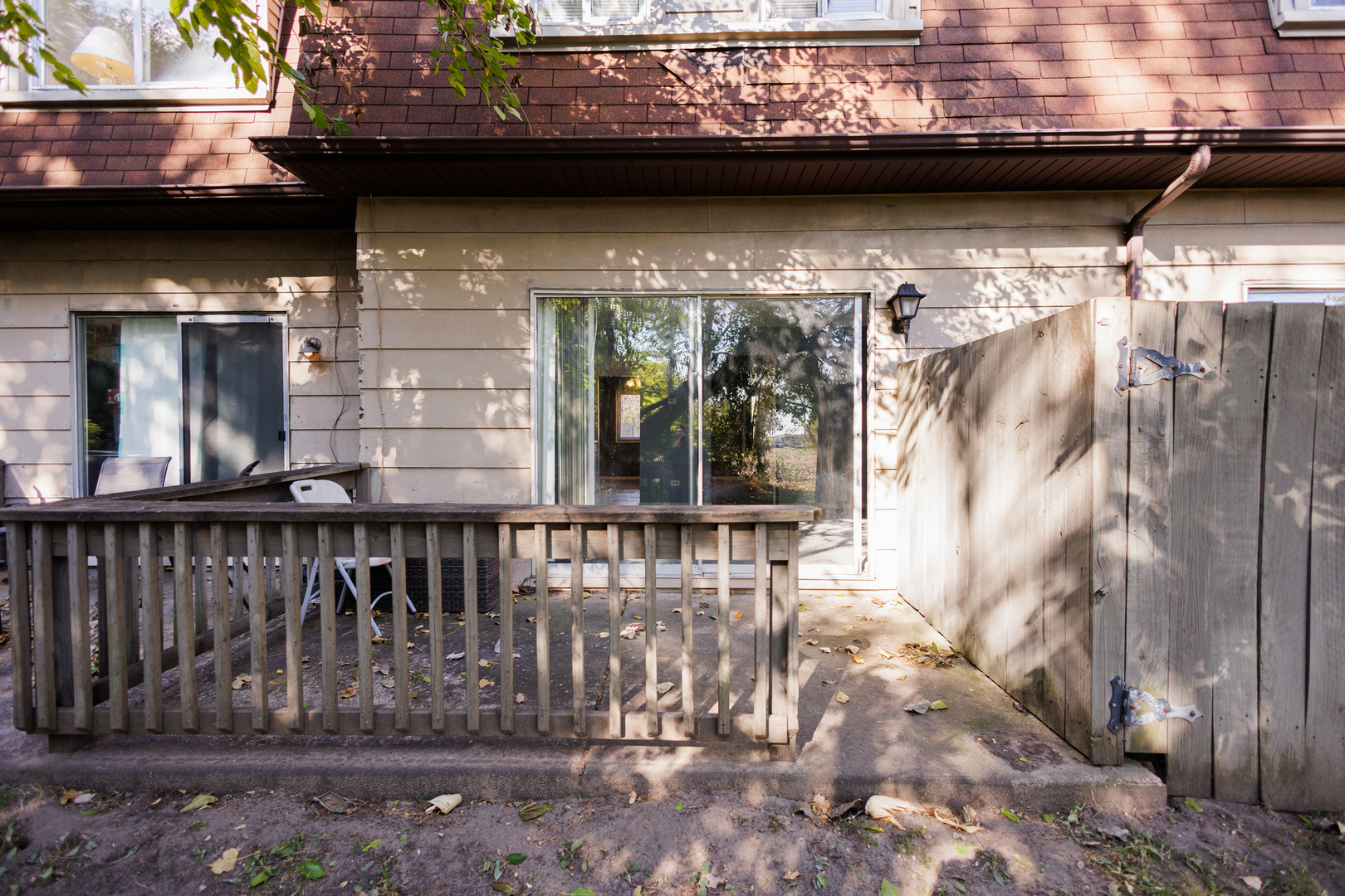 1119 South Curtis Avenue, Unit F62 Kankakee, IL 60901 - Photo 29 of 32 a view of a balcony with wooden floor