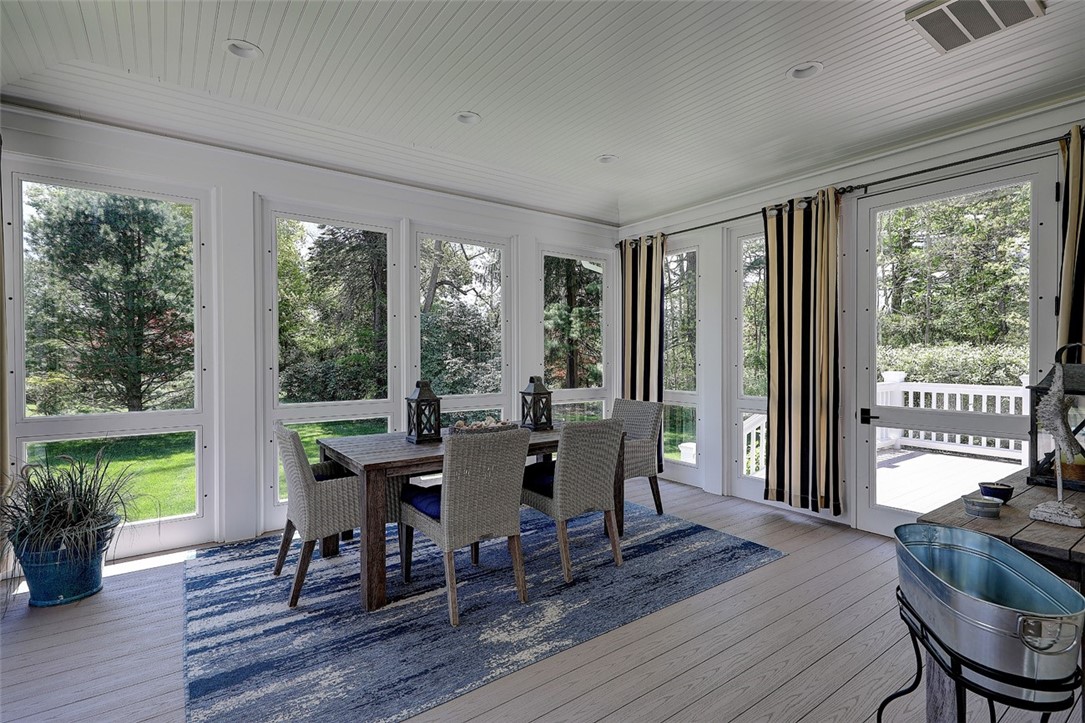 41 Ridge Road Bristol, RI 02809 - Photo 23 of 50 Screened/glassed panel porch, heated