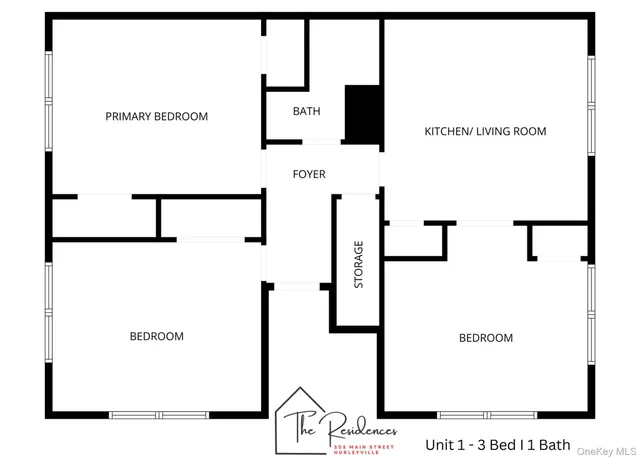 $1,600 | 303 Main Street, Unit 1, Hurleyville, NY 12747