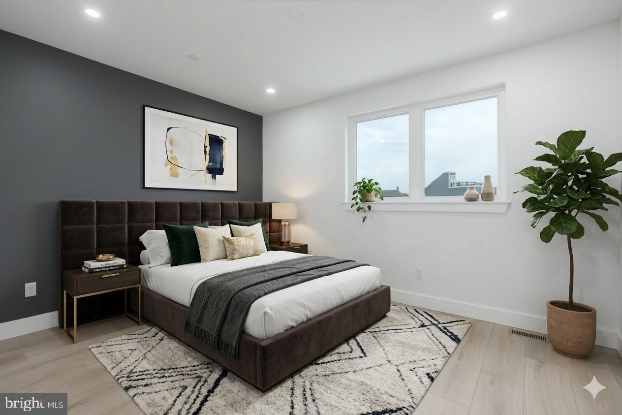 1218 5th Street Northeast, Unit 2 Washington, DC 20002 - Photo 15 of 24 Large third bedroom
(virtually staged)