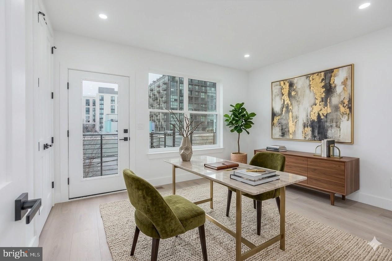1218 5th Street Northeast, Unit 2 Washington, DC 20002 - Photo 8 of 24 Main-level bedroom/office/flex
(virtually staged)