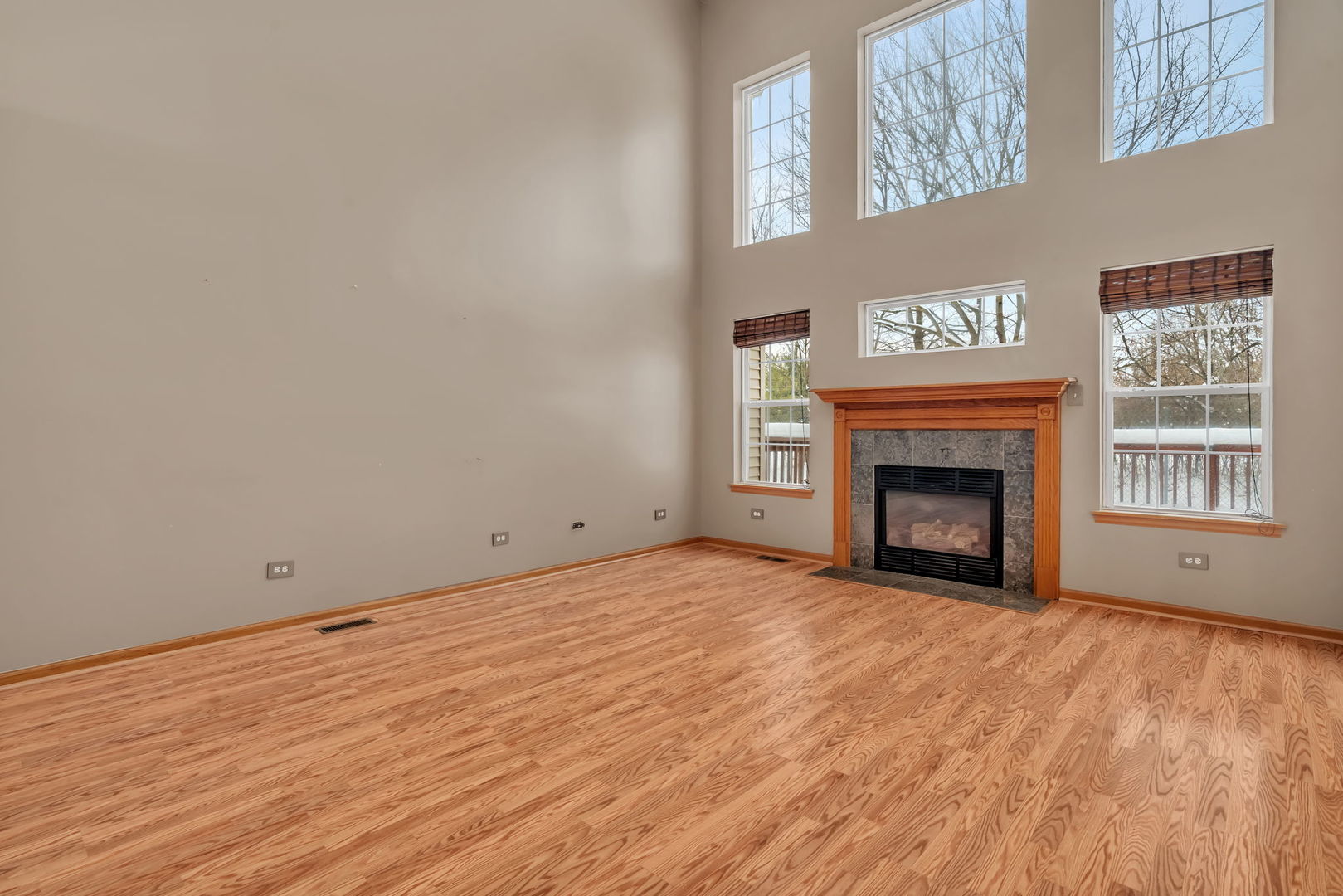 936 Treeline Court Lockport, IL 60441 - Photo 9 of 29 a view of empty room with a fireplace