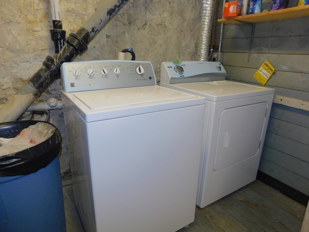 145 Lagrange Street Boston, MA 02132 - Photo 30 of 37 a utility room with dryer and washer