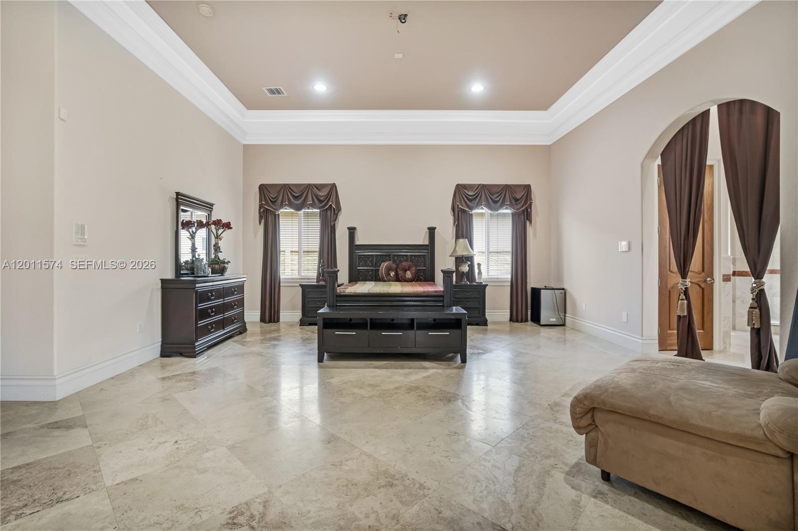 4025 Southwest 128th Avenue Miami, FL 33175 - Photo 14 of 93 a living room with furniture and a flat screen tv