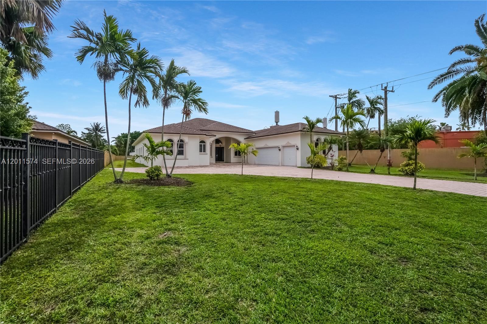 4025 Southwest 128th Avenue Miami, FL 33175 - Photo 84 of 93 a view of a house with a yard and porch