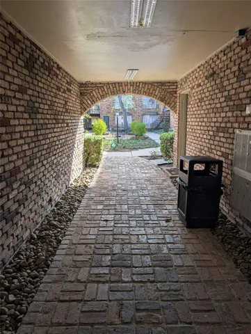 a view of front door