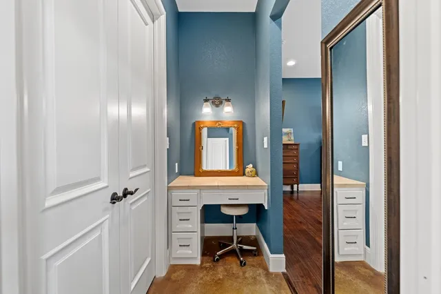 a view of a livingroom with a fireplace