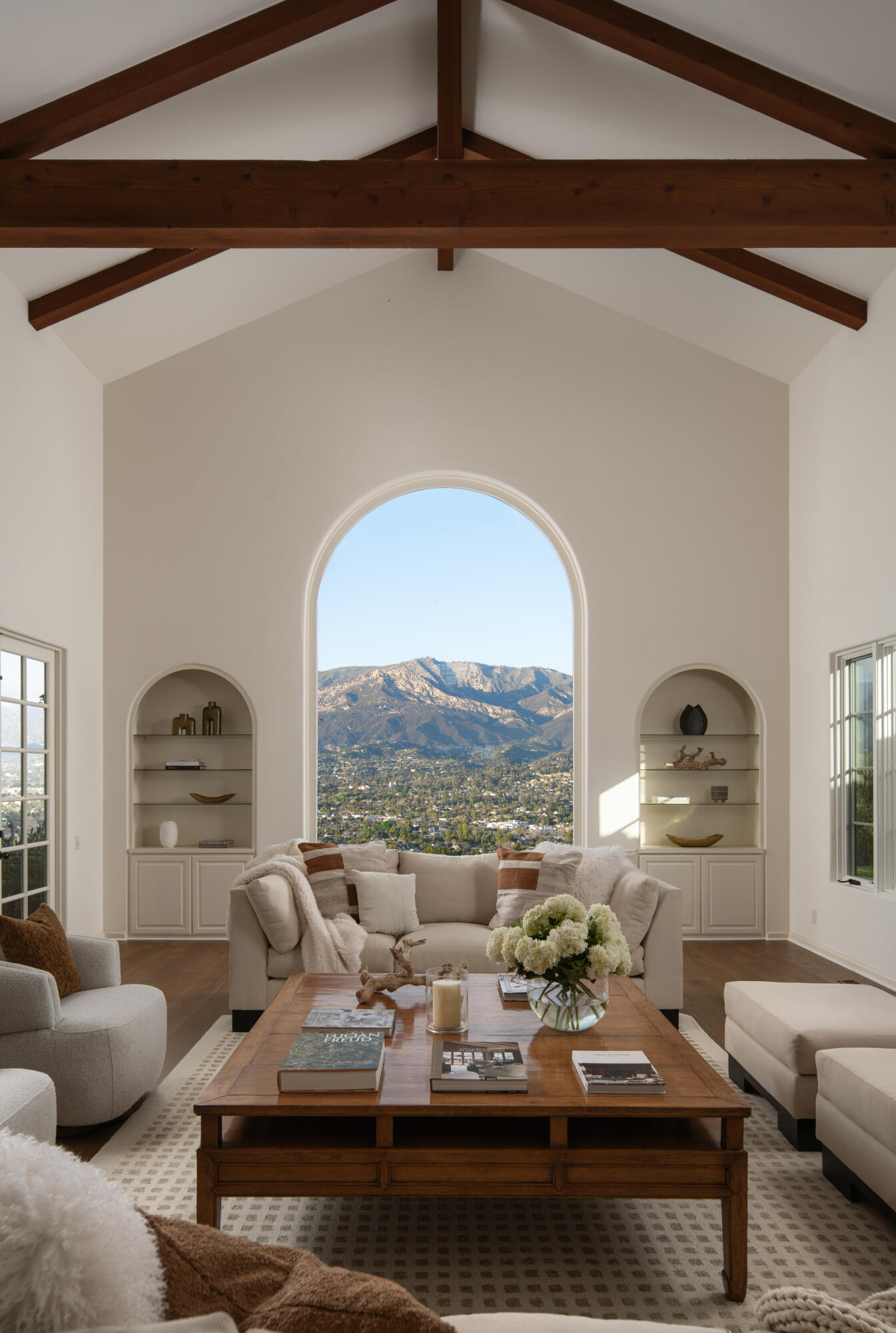 848 Miramonte Drive Santa Barbara, CA 93109 - Photo 3 of 35 Living Room & Mountain View