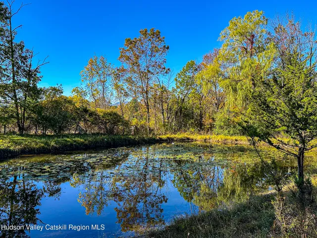 a view of lake with mountain