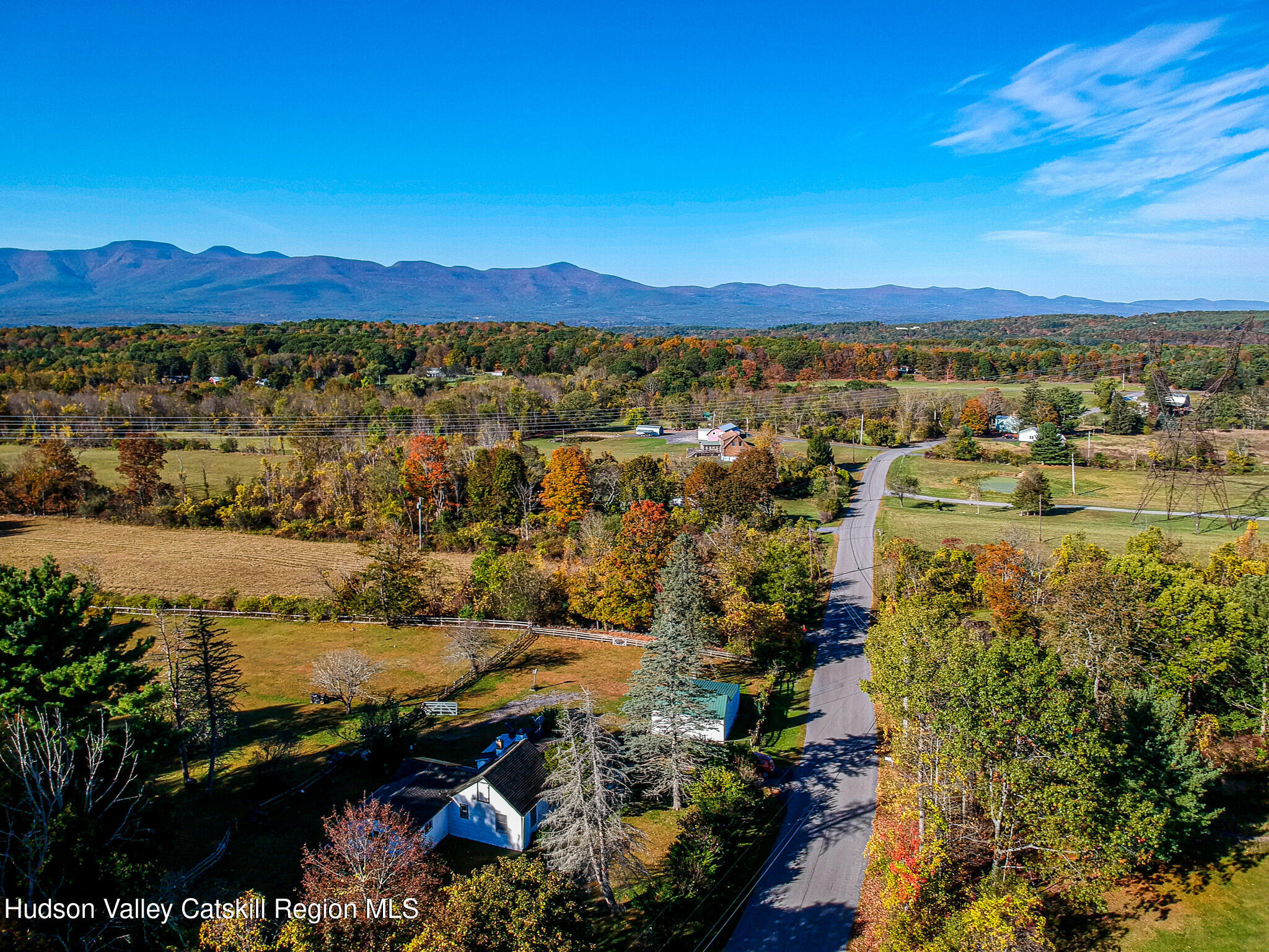 91 Drake Hill Road Greenville, NY 12431 - Photo 28 of 28 a view of a city with mountains in the background