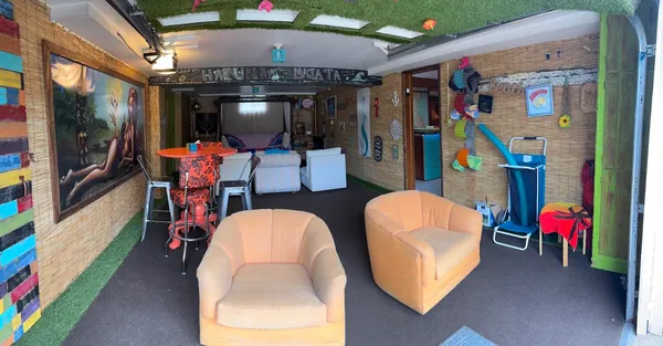 a front view of house with yard and trees